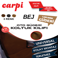 OTO KOLTUK KILIFI GÜDERi 4 LÜ BEJ ÜNiVERSAL 1